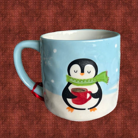 Penguin Themed Holiday Mug - Picture 3 of 4